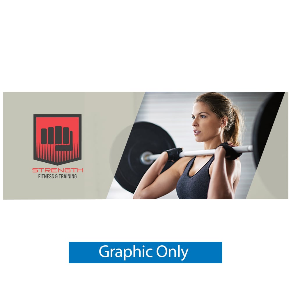20x7.5ft. Lumiere Continuous NON-Backlit — Single Sided Graphic Only